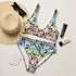 Queer Pride Aloha High-Waisted Bikini