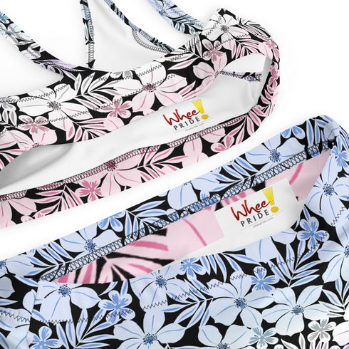 Bigender Pride Aloha High-Waisted Bikini
