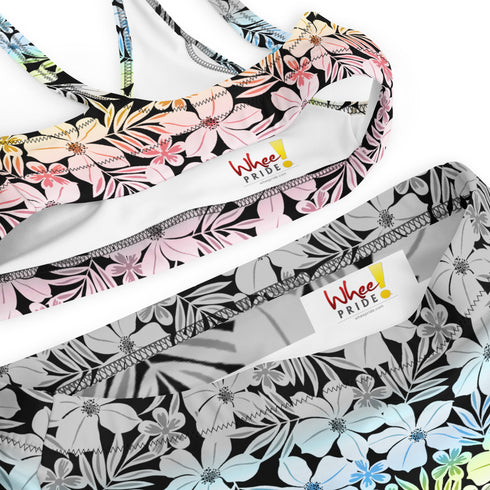 Queer Pride Aloha High-Waisted Bikini