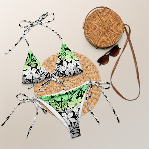 Aromantic Pride Aloha String Bikini