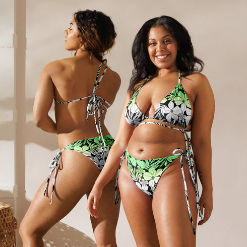 Aromantic Pride Aloha String Bikini