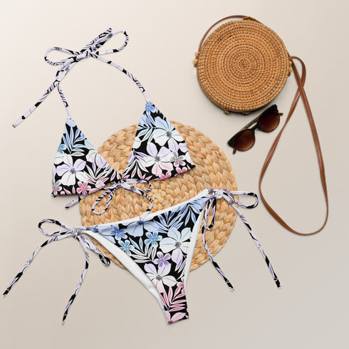 Bigender Pride Aloha String Bikini