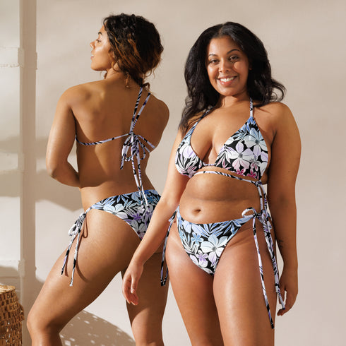 Bigender Pride Aloha String Bikini