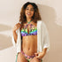 LGBTQ Rainbow Pride Aloha String Bikini