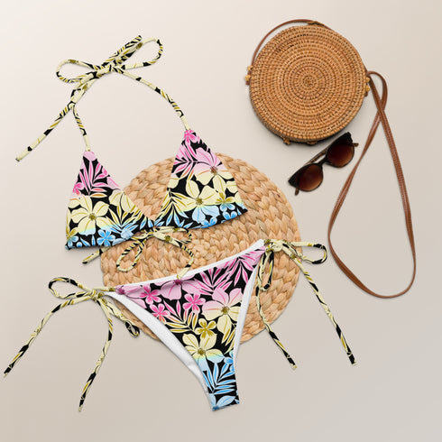 Pansexual Pride Aloha String Bikini
