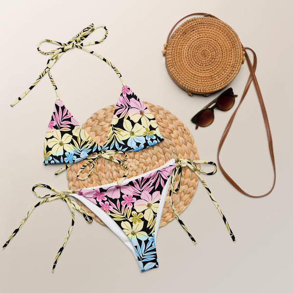 Pansexual Pride Aloha String Bikini