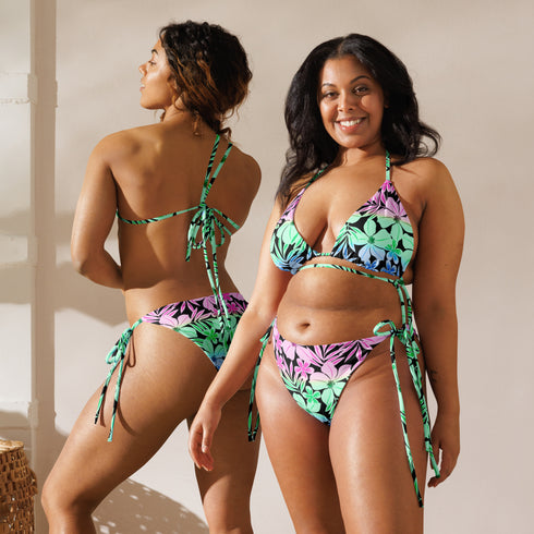 Polysexual Pride Aloha String Bikini