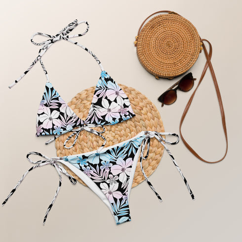 Transgender Pride Aloha String Bikini