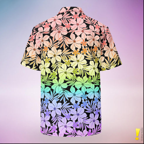 LGBTQ Rainbow Pride Aloha Hawaiian Shirt