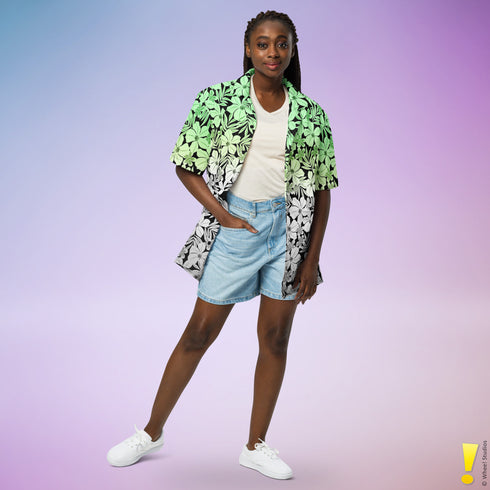 Aromantic Pride Aloha Hawaiian Shirt