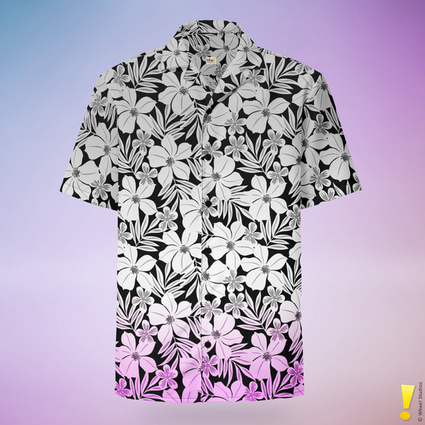 Asexual Pride Aloha Hawaiian Shirt