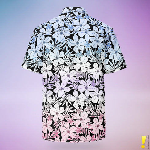 Bigender Pride Aloha Hawaiian Shirt