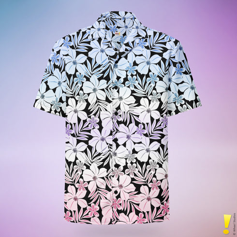 Bigender Pride Aloha Hawaiian Shirt