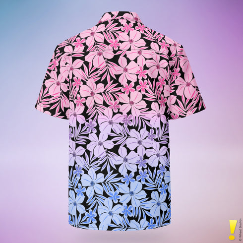 Bisexual Pride Aloha Hawaiian Shirt
