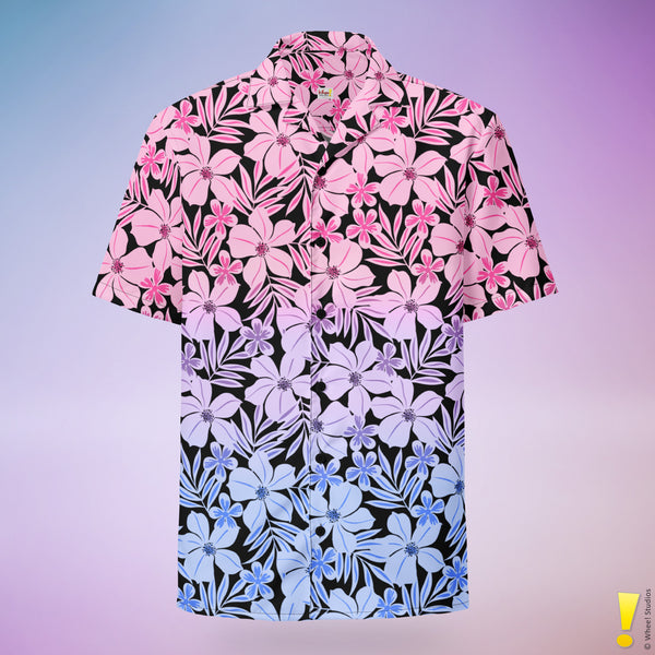 Bisexual Pride Aloha Hawaiian Shirt