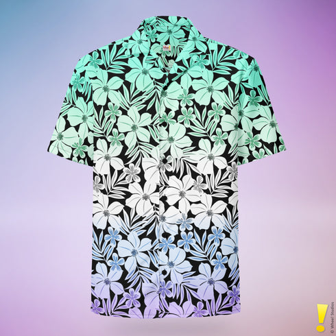 Gay Male Pride Aloha Hawaiian Shirt