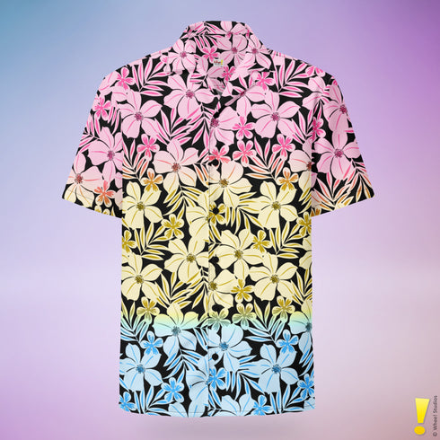 Pansexual Pride Aloha Hawaiian Shirt