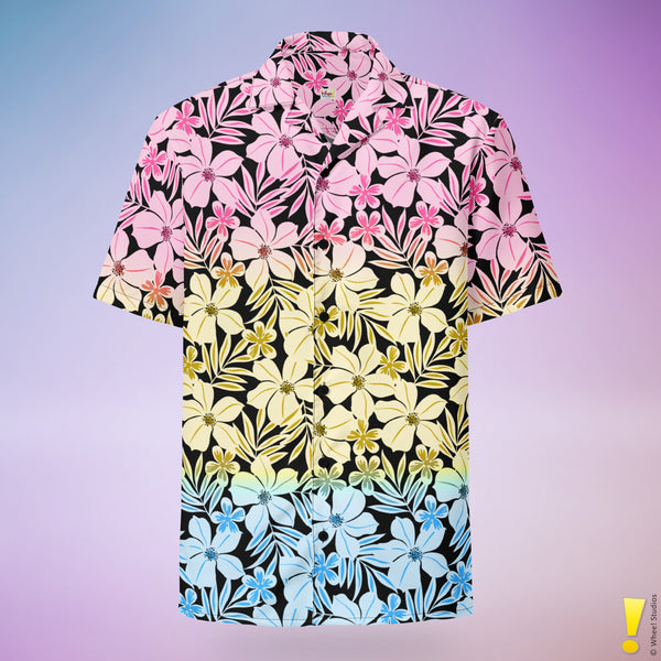 Pansexual Pride Aloha Hawaiian Shirt