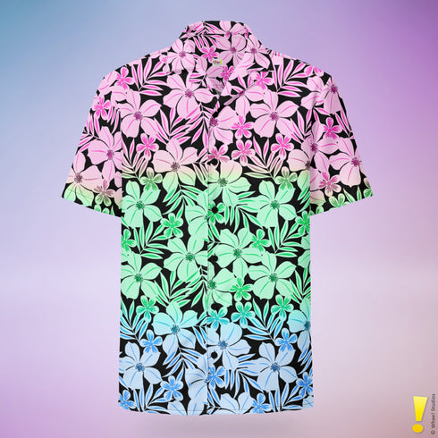 Polysexual Pride Aloha Hawaiian Shirt