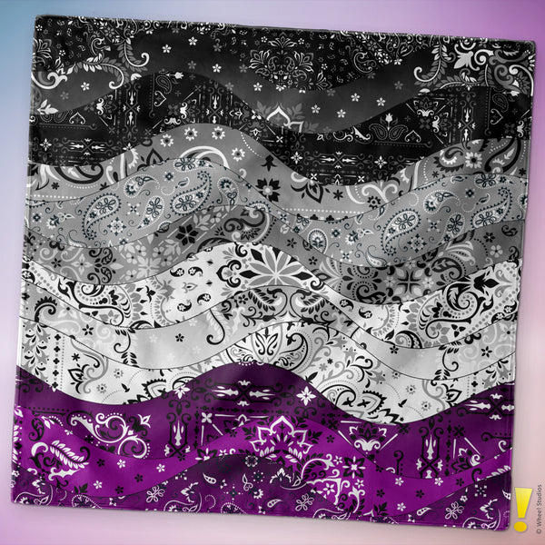 Asexual Pride Waves Bandana