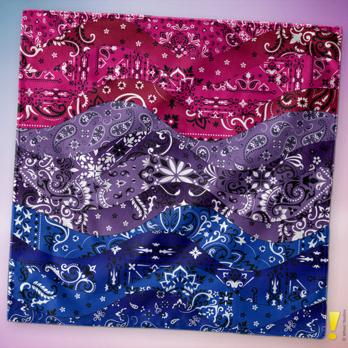 Bisexual Pride Waves Bandana