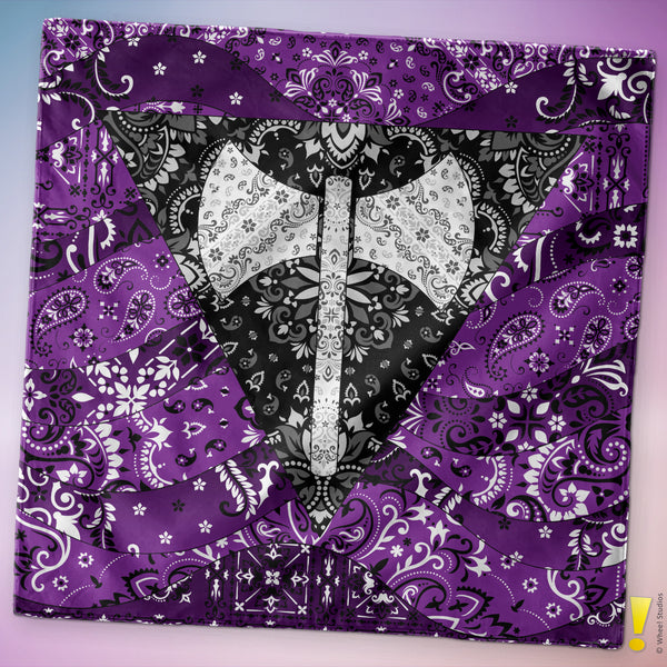 Lesbian Labrys Pride Waves Bandana