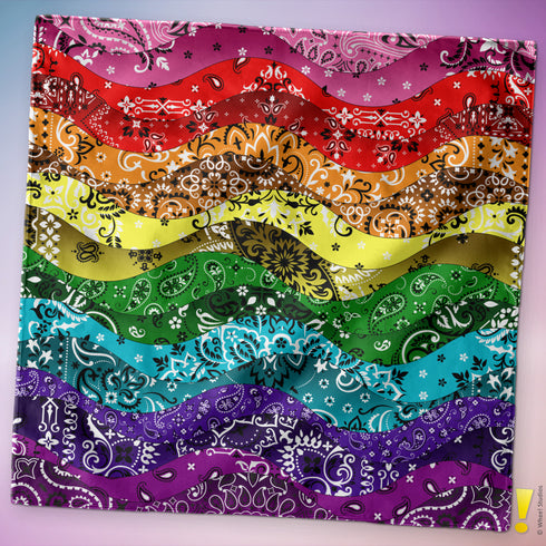 Original LGBTQ Pride Waves Bandana