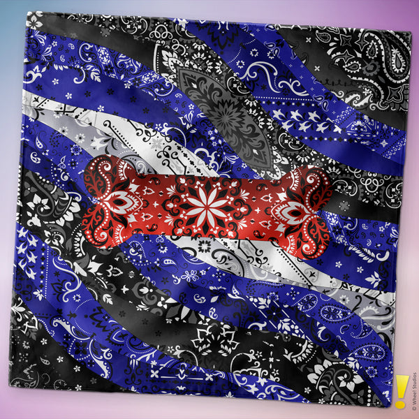 Pup Pride Waves Bandana