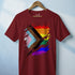Ripped Reveal Custom Pride Flag Tee