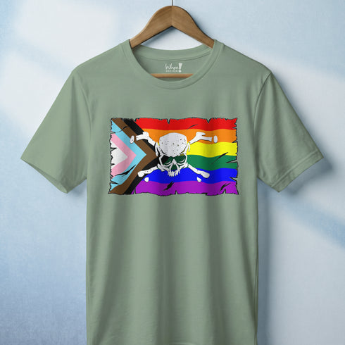 Pirate Pride Custom Flag Tee