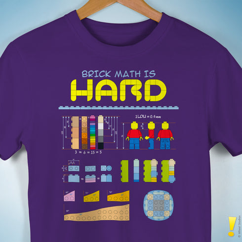 Brick Math is Hard T-Shirt