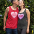 Personalized Candy Heart Premium Tank Top
