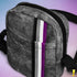 Asexual Pride Grunge Stripe Crossbody Bag