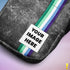 Gay Male Pride Grunge Stripe Crossbody Bag