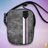 Demisexual Pride Grunge Stripe Crossbody Bag