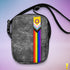 Inclusive Progress Pride Grunge Stripe Crossbody Bag