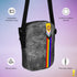 Inclusive Progress Pride Grunge Stripe Crossbody Bag