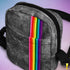 Original LGBTQ Pride Grunge Stripe Crossbody Bag