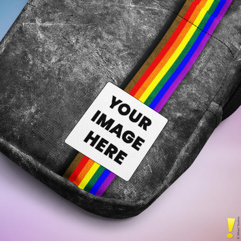 LGBTQ Philly Pride Grunge Stripe Crossbody Bag