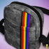 LGBTQ Philly Pride Grunge Stripe Crossbody Bag
