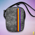 LGBTQ Philly Pride Grunge Stripe Crossbody Bag