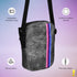 Omnisexual Pride Grunge Stripe Crossbody Bag