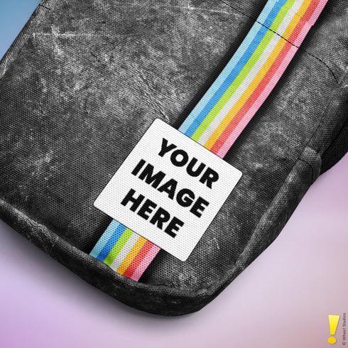 Queer Pride Grunge Stripe Crossbody Bag