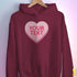 Personalized Candy Heart Premium Hoodie