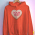 Personalized Candy Heart Premium Hoodie