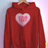 Personalized Candy Heart Premium Hoodie