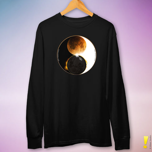 Yin Yang Eclipses Long Sleeve Tee