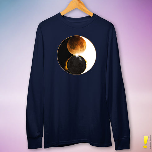 Yin Yang Eclipses Long Sleeve Tee