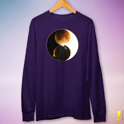 Yin Yang Eclipses Long Sleeve Tee