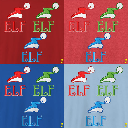 Personalized Elf Family T-Shirt